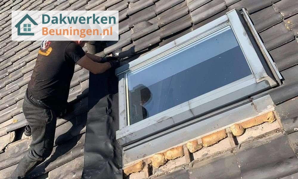 Dakreparatie met een dakraam