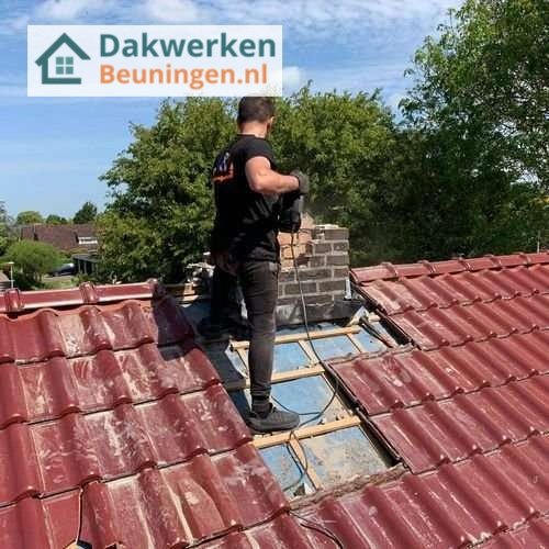 De kosten van een dakdekker op een rij